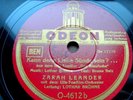 1393/ ZARAH LEANDER-Kann denn Liebe Sünde sein-Von der Puszta will ich-Schellack