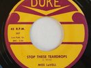 ORIGINAL Miss LaVell -- Stop These Teardrops / Yes, I've Been Crying 45, R&B RNB