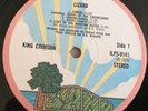 King Crimson LP Lizard UK Pink island rim 1st press BEAUTIFUL VINYL **
