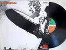 LED ZEPPELIN 1 one st 1970s reissue lp ATL 40 031 German press LABEL MISPRINT