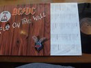 AC DC 1985 FLY ON THE WALL ORIGINAL LP RECORD NOT COPY GOOD ONNER COVER