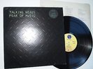 TALKING HEADS - FEAR OF MUSIC LP EX/EX VINYL Rare UK Original Embossed Sleeve