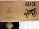 AC/DC FOR THOSE ABOUT TO ROCK WE SALUTE YOU ATLANTIC P-11068A Japan VINYL LP