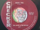 HEAR Del Saint & Devils 45 Rock Yea/Tangy CHECKER rockabilly rocker tittyshaker