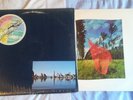 PINK FLOYD Wish You Were Here BLUE SHRINK/STICKER/POSTCARD/INNER AL/BL VG+ LP