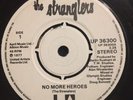 The Stranglers - No More Heroes (Rare black label print) 7