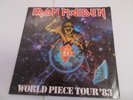 IRON MAIDEN WORLD PIECE 1983 TOUR PROGRAMME