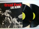 GRAND FUNK LIVE ALBUM '70 Capitol 2LP green bullseye w/poster GREAT ACID ROCK M-