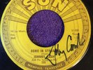 Johnny Cash Sun 45  (3) Signed Records