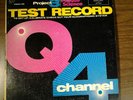 Popular Science Quadraphonic Test Setup Calibration LP Record Quad