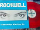 ROCKWELL MICHAEL JACKSON SOMEBODY'S WATCHING ME MEXICAN RED VINYL 12 MIX