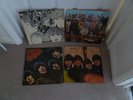 4 BEATLES ORIGINAL VINYL LPS REVOLVER, RUBBER SOUL,BEATLES FOR SALE & SGT PEPPER