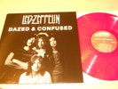 RARE LED ZEPPELIN LIVE LP DAZED AND CONFUSED RED COLORED VINYL NM 1969 BBC