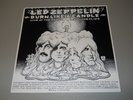 LED ZEPPELIN 3 CD SET LP SIZE COVER BURN LIKE A CANDLE L.A. FORUM 6/25/1972 NM