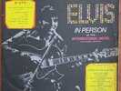 Elvis Presley IN PERSON RARE DIFFERENT ISRAEL ISRAELI LP UNIQUE HEBREW COVER