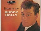 BUDDY HOLLY (CRICKETS) - LISTEN TO ME (CORAL EP 81169) CLASSIC EP COVER