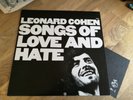 Leonard Cohen LP Songs of love and hate UK Orange CBS press & Insert LOVELY COPY