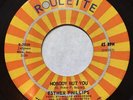 Esther Phillips - Nobody But You 45 Roulette rare crossover soul vg+