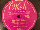 Okeh 06197 Champion Jack Dupree WEED HEAD WOMAN 78 rpm E+1940 BLUES  