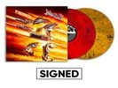 Judas Priest - Firepower SIGNED Red/Black + Orange/Black Vinyl Double LP CD