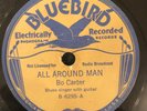 Bluebird 6295 Bo Carter CIGARETTE BLUES/All Around Man  78rpm 1936 Delta E-/V+