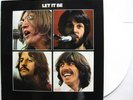 The BEATLES Let It Be 1978 UK Only WHITE Vinyl EXPORT LP LENNON McCartney MINTY