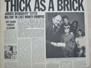 JETHRO TULL-Thick As A Brick. Chrysalis CHR1003 1972 Vinyl LP