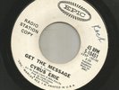 GARAGE PSYCH FUZZ-  CYRUS ERIE -  GET THE MESSAGE / SPARROW  -HEAR -1968 DJ EPIC