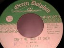 Larry Allen-SEE REVISED DESC.-Can't We Talk It Over-ORIGINAL-Green Dolphin G&C