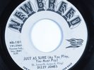 Funk 45 DIZZY JONES Just As Sure NEW BREED promo HEAR
