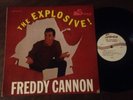 Freddy Cannon Explosive USA origianl Swan label LP 502 VG cover and lp