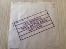 LED ZEPPELIN - FOOL IN THE RAIN/HOT DOG.  7'' SINGLE JAPANESE RELEASE UNPLAYED
