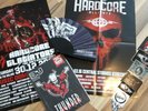 Thunderdome / Hardcore-Kram(Fächer, Sticker, Magazin)