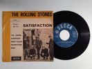 ROLLING STONES SATISFACTION 1ED RARE YELLOW BAND ITALY 7