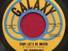 THE DEBONAIRES   STOP  LETS BE UNITED   RARE NORTHERN SOUL FUNK 45 NM GALAXY 774
