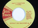 Funk 45 DETROIT SEX MACHINES Rap It Together SOUL TRACK soul fire reissue HEAR