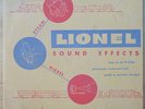 Rare Lionel Sound Effects 5 1/2