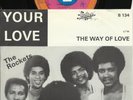 THE  ROCKETS   SOUTH AFRICA    SOUL  DISCO   PS   45    YOUR LOVE