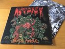AUTOPSY - MENTAL FUNERAL - 1991 GREEN VINYL LP WITH INNER SLEEVE EX- RARE