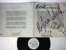 STRANGLERS GOSPEL ACCORDING TO MENINBLACK LIBERTY LBG 30313 UK with autograph LP