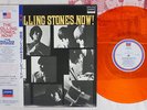 ROLLING STONES NOW LONDON L20P 1025 Japan OBI CLEAR ORANGE VINYL LP