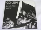 JAMES B. WELCH - Concert - RARE Wilson Audio H-1-77 audiophile LP near mint TAS