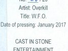 ? OVERKILL - W.F.O. (Testpressing) // US ThrashMetal 1994 // 7th LP  ?