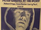 PETER GABRIEL LIVE AT THE ROXY 4/9/1977 DOUBLE LP ALBUM