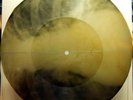 OLD USSR X-RAY RECORD ONE SIDE 78 RPM-RUSSIAN SONG