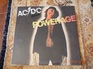 AC/DC POWERAGE LIMITED EDITION RARE BLUE VINYL PRESSING
