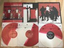 Set of all 3 White Stripes Red/White split LP's TMR Third Man Records Jack White