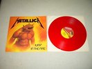 METALLICA --- rare original 1983 JUMP IN THE FIRE 12’’, RED VINYL