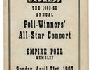 Beatles 1963 NME Poll Winners Empire Pool Wembley UK Concert Programme