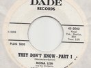 NORTHERN SOUL / NEW BREED -- MONA LISA -- THEY DON'T KNOW